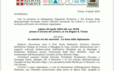 Conferenza: “le antiche vie dei mercanti”